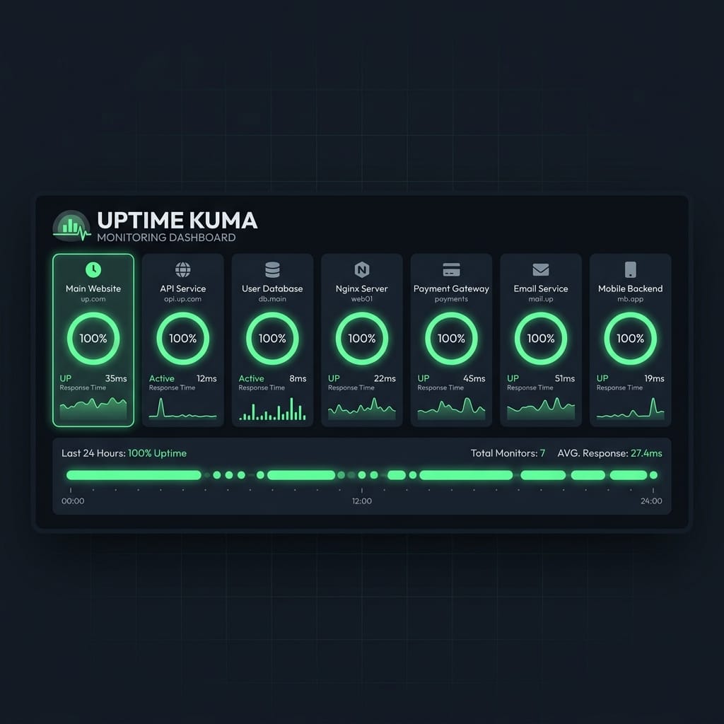 Uptime Kuma Guide: Build a Beautiful Status Page with Docker
